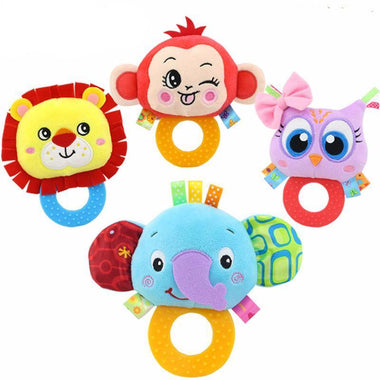 Cartoon Animals Baby's Soft Teether