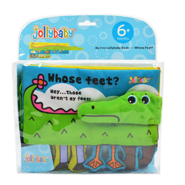 Whose Feet Educational Cloth Books