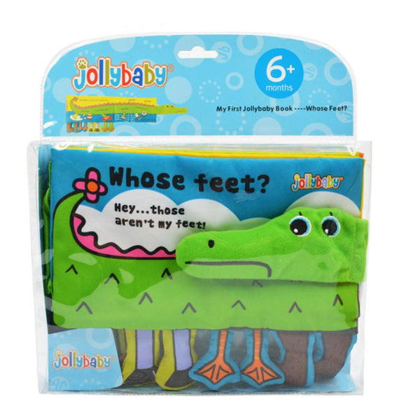 Whose Feet Educational Cloth Books