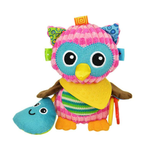 Cartoon Animal Bell Rattle Toy