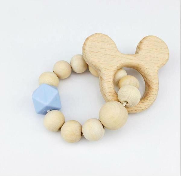 Wooden Bracelet Teething Toy