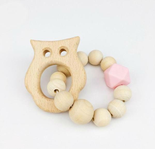 Wooden Bracelet Teething Toy