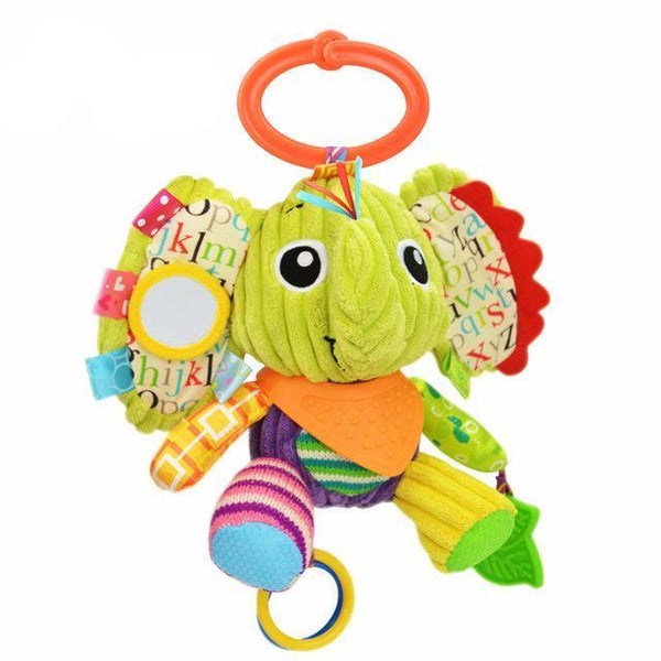 Cartoon Animal Bell Rattle Toy