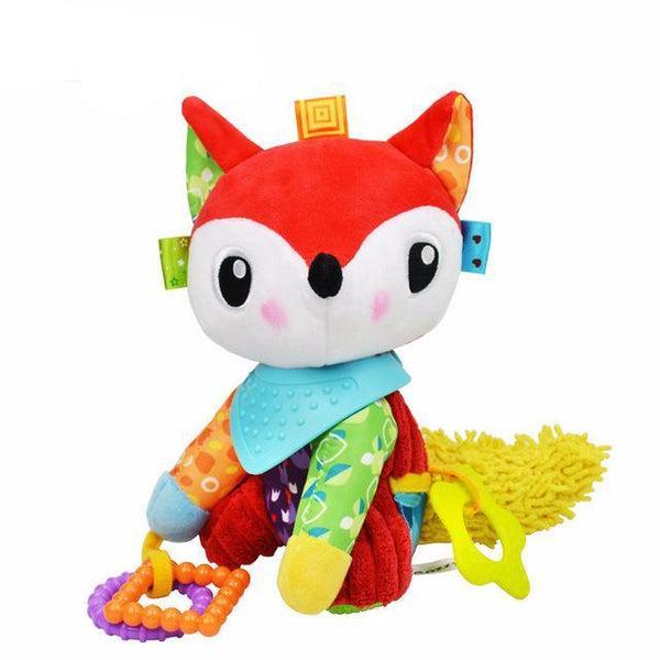 Cartoon Animal Bell Rattle Toy