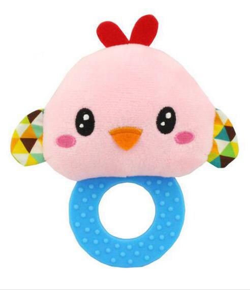 Cartoon Animals Baby's Soft Teether