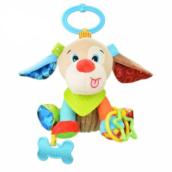 Cartoon Animal Bell Rattle Toy