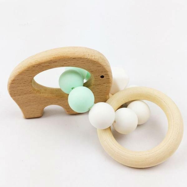 Wooden Bracelet Teething Toy