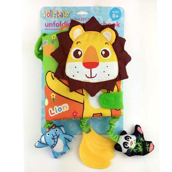 Cartoon Animal Infant Activity Plush Book