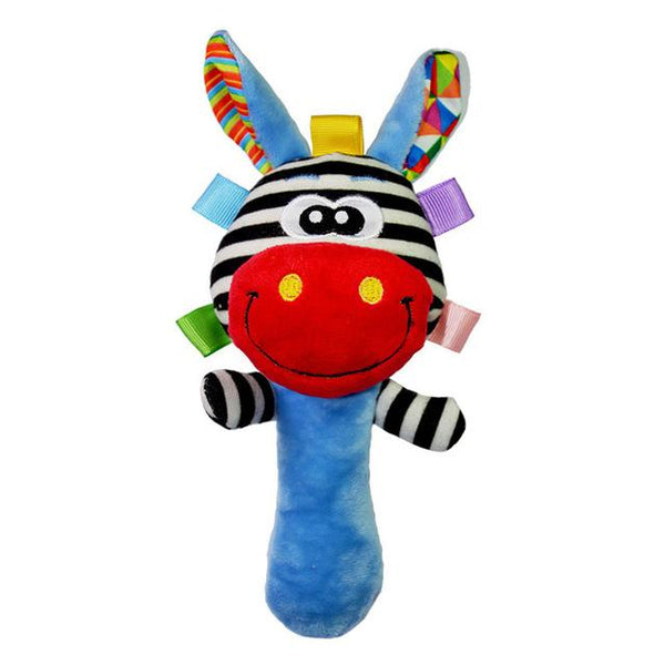 Cute Plush Animal Hand Bells Toys